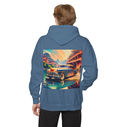 1953 Buick Roadmaster Unisex Garment-Dyed Hoodie