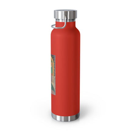 May & Emerald (from the Gem Series) by Sofia Chiostri Copper Vacuum Insulated Bottle, 22oz