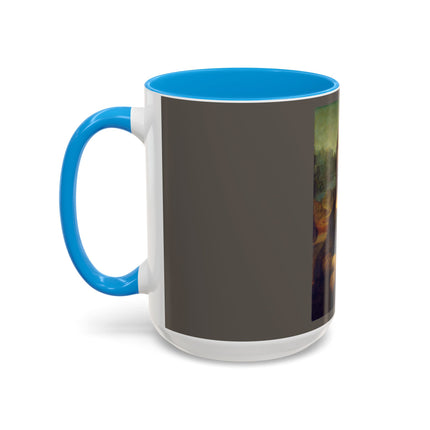 Mona Lisa by Leonardo da Vinci Colorful Mugs (11oz, 15oz)