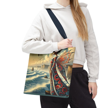 The Coastal Fairy Tote Bag – Serene Grace & Oceanic Magic