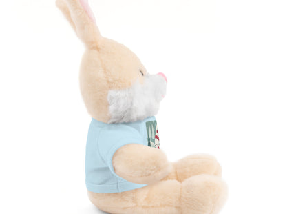 Candy Cane Timekeeper Bunny Stuffed Animals with Tee
