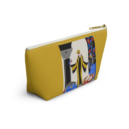Art Deco Flapper Cosmetic Bag – Elegant Glamour & Timeless Style