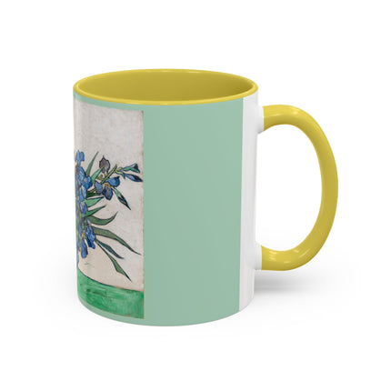 Irises by Vincent Van Gogh Colorful Mugs (11oz, 15oz)
