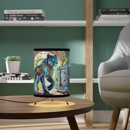 Cyber Panther's Hunt Tripod Lamp