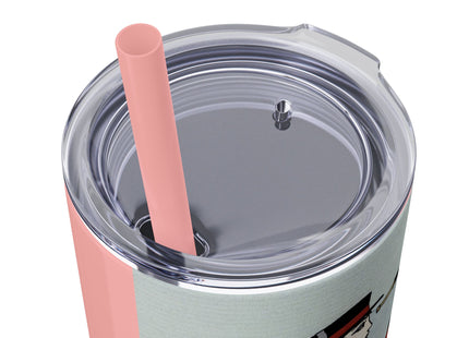 Costume de Yacht by George Barbier Skinny Tumbler with Straw, 20oz