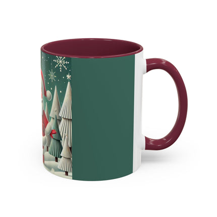 Santa's Joyful Night Colorful Mugs (11oz, 15oz)