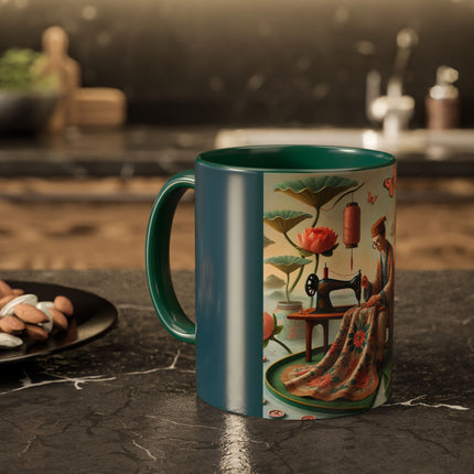 The Tailor’s Garden Colorful Mugs (11oz, 15oz)