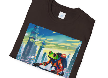 Cyberpunk Frog Softstyle T-Shirt
