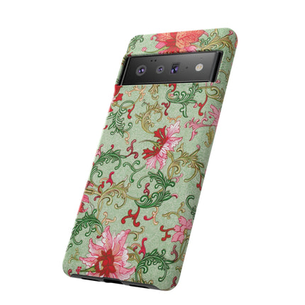 Flower Illustration by Owen Jones Phone Cases