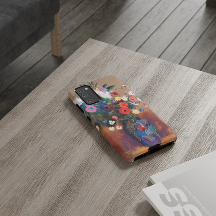 Bouquet of Flowers by Odilon Redon Phone Cases