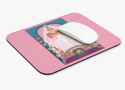 August & Peridot (from the Gem Series) by Sofia Chiostri Mouse Pad, Rectangle