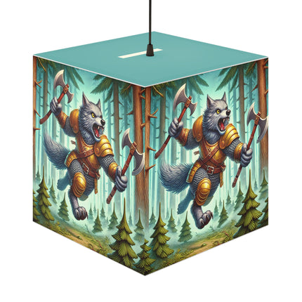 🐾⚔️ The Wolverine Vanguard Light Cube Lamp – Untamed Strength & Fearless Resolve