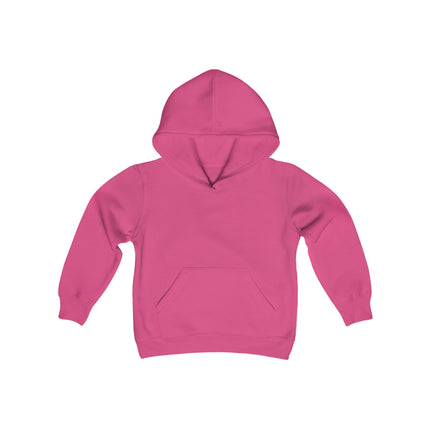 Furry Cyclist Youth Hooded Sweatshirt – Playful Adventure & Sunny Forest Fun