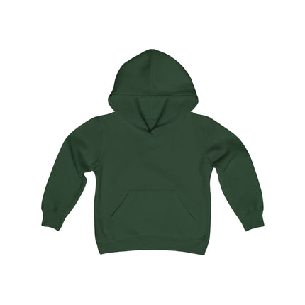 Furry Cyclist Youth Hooded Sweatshirt – Playful Adventure & Sunny Forest Fun