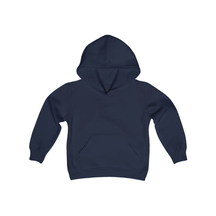 Furry Cyclist Youth Hooded Sweatshirt – Playful Adventure & Sunny Forest Fun