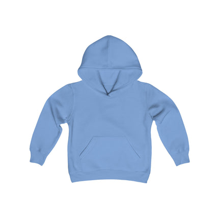 Furry Cyclist Youth Hooded Sweatshirt – Playful Adventure & Sunny Forest Fun