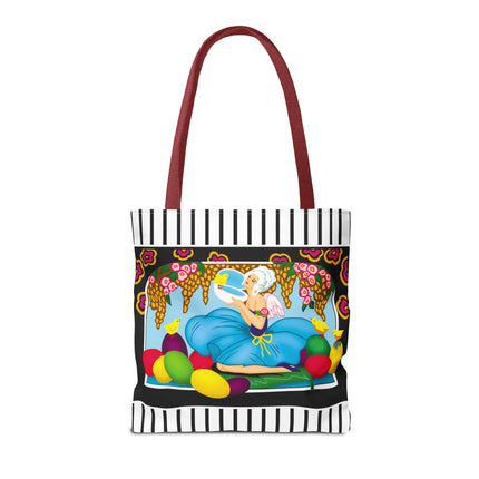 Blooms and Chicks Tote Bag (AOP)