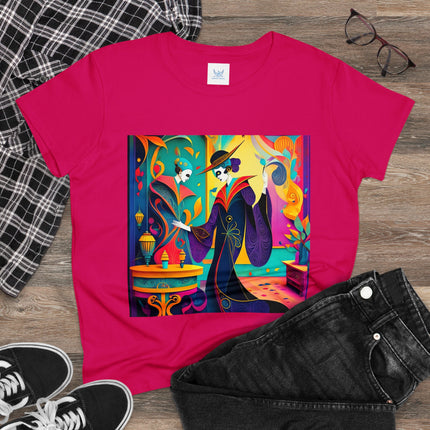 Phantoms of Elegance Women's Midweight Cotton Tee