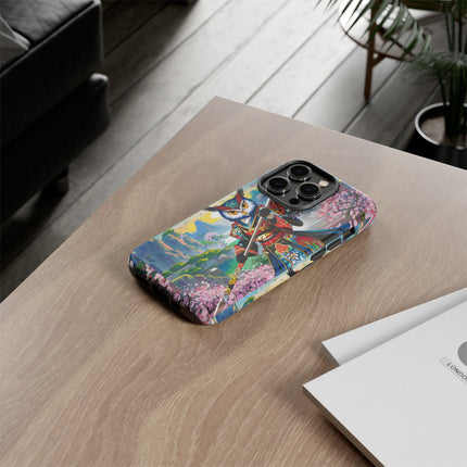 Cyberpunk Samurai Owl Phone Cases