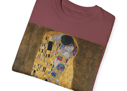 The Kiss by Gustav Klimt Unisex Garment-Dyed T-shirt