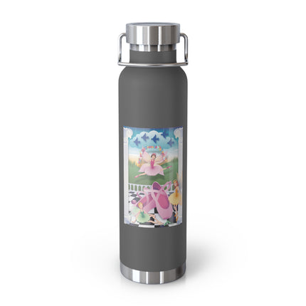 Graceful Enchantment Copper Vacuum Insulated Bottle, 22oz