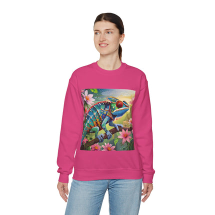 Camouflage Chameleon Unisex Heavy Blend™ Crewneck Sweatshirt