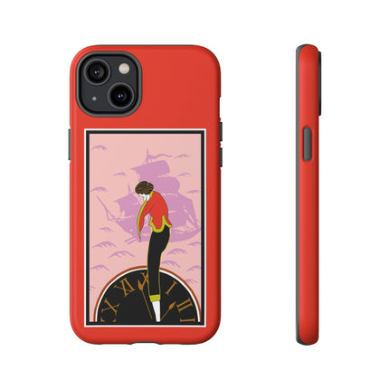 Woman Waiting for her Beloved at 1:59 by Kobayashi Kaichi Phone Case