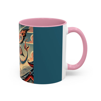Dragon Fairy of the Temple Colorful Mugs (11oz, 15oz)