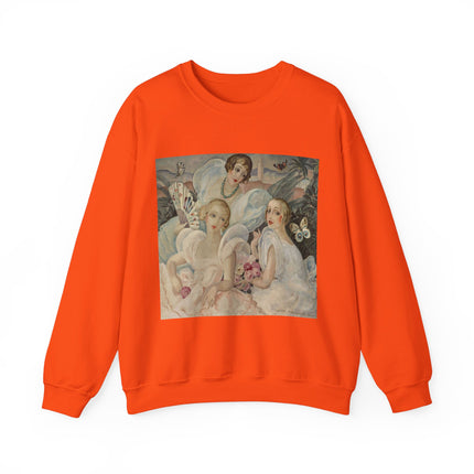 Les Femmes Fatales by Gerda Wegener Heavy Blend™ Crewneck Sweatshirt