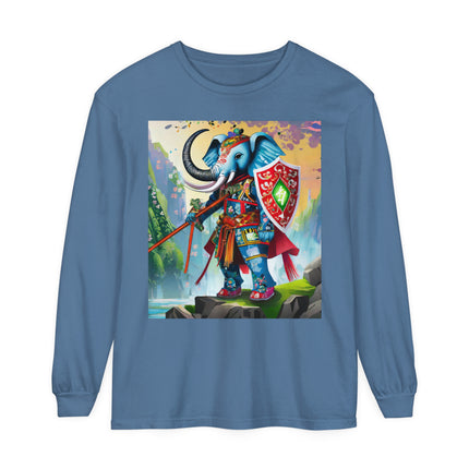 Cyberpunk Elephant Long Sleeve T-Shirt