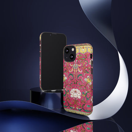 Pink Floral Pattern by Owen Jones Phone Cases