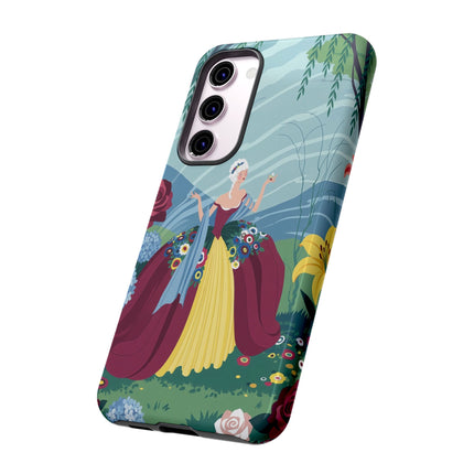 🌹🌿 The Willow Garden Promenade Phone Case – Art Deco Floral Elegance
