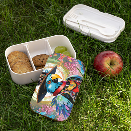 Tech Plumes Bento Lunch Box