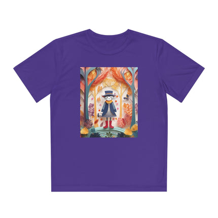 Cat in Boots in the Enchanted Forest Youth Competitor Tee
