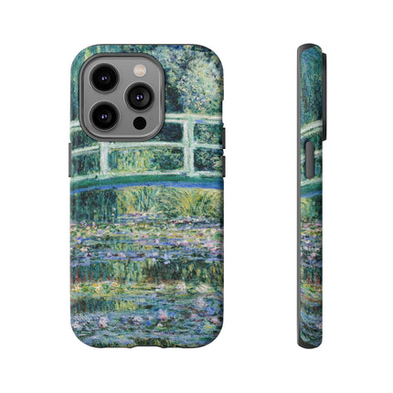 Water Lilies and Japanese Bridge by Claude Monet Phone Cases