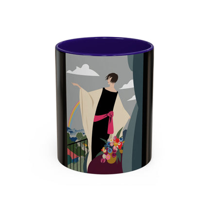 Rainbow Reverie Colorful Mugs – Elegant Renewal & Serene Beauty