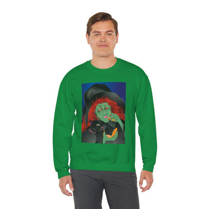 Mirror, Mirror A Witch's Touch Women’s Unisex Heavy Blend™ Crewneck Sweatshirt