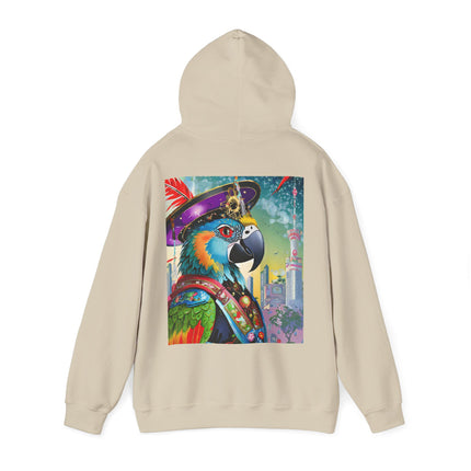 The Parrot Aristocrat – Heavy Blend™ Hooded Sweatshirt