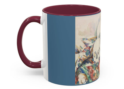 The Three Skulls by Paul Cézanne Colorful Mugs (11oz, 15oz)