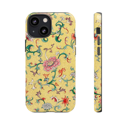 Flower Illustration by Owen Jones Phone Cases
