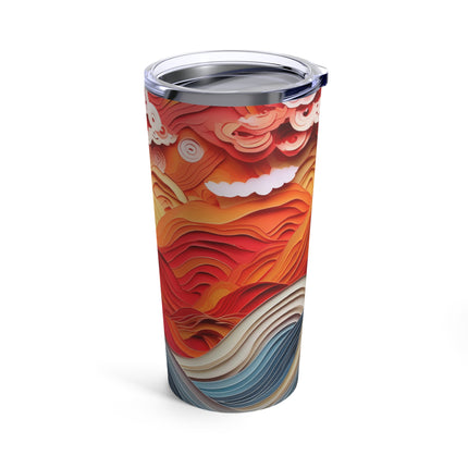 Vibrant Sunrise Sky Tumbler 20oz