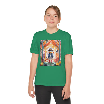 Cat in Boots in the Enchanted Forest Youth Competitor Tee