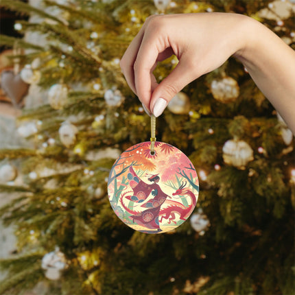 The Dragon Fairy’s Dance Glass Ornament