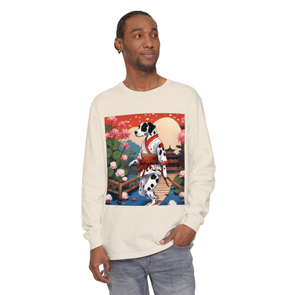 Doberman of the Rising Sun Long Sleeve T-Shirt