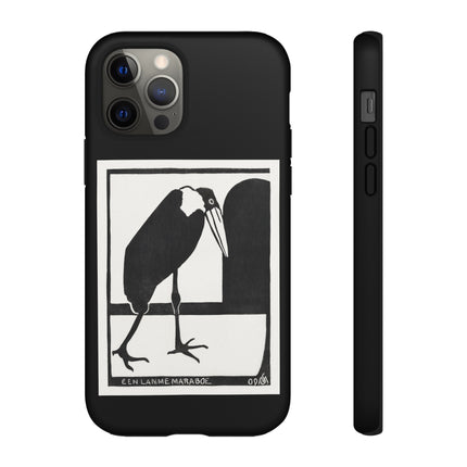 A Lame Marabou by Samuel Jessurun de Mesquita Phone Cases