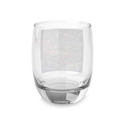 Festive Reindeer Flight Whiskey Glass