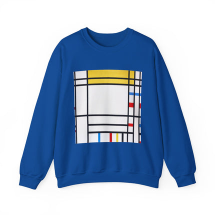 Place de la Concorde by Piet Mondrian Heavy Blend™ Crewneck Sweatshirt