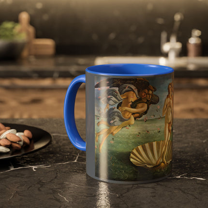 Birth of Venus by Sandro Botticelli Colorful Mugs (11oz, 15oz)