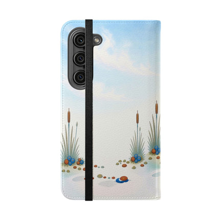 🧚🦋 The Jeweled Wing Fairy Flip Case – Art Deco Fairy Fantasy