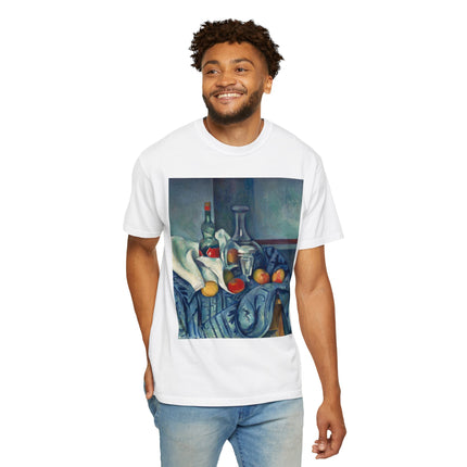 The Peppermint Bottle by Paul Cézanne Unisex Garment-Dyed T-shirt